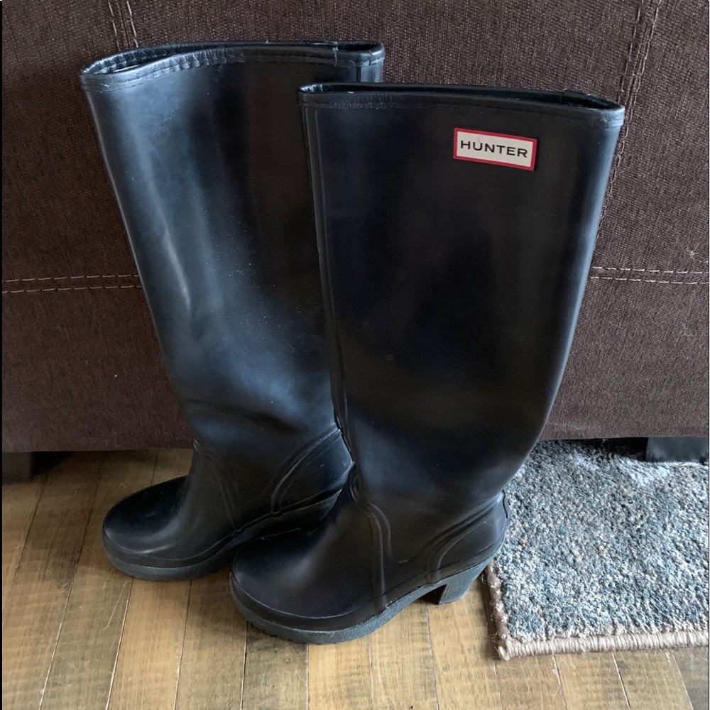 Tall HUNTER Heel Boots